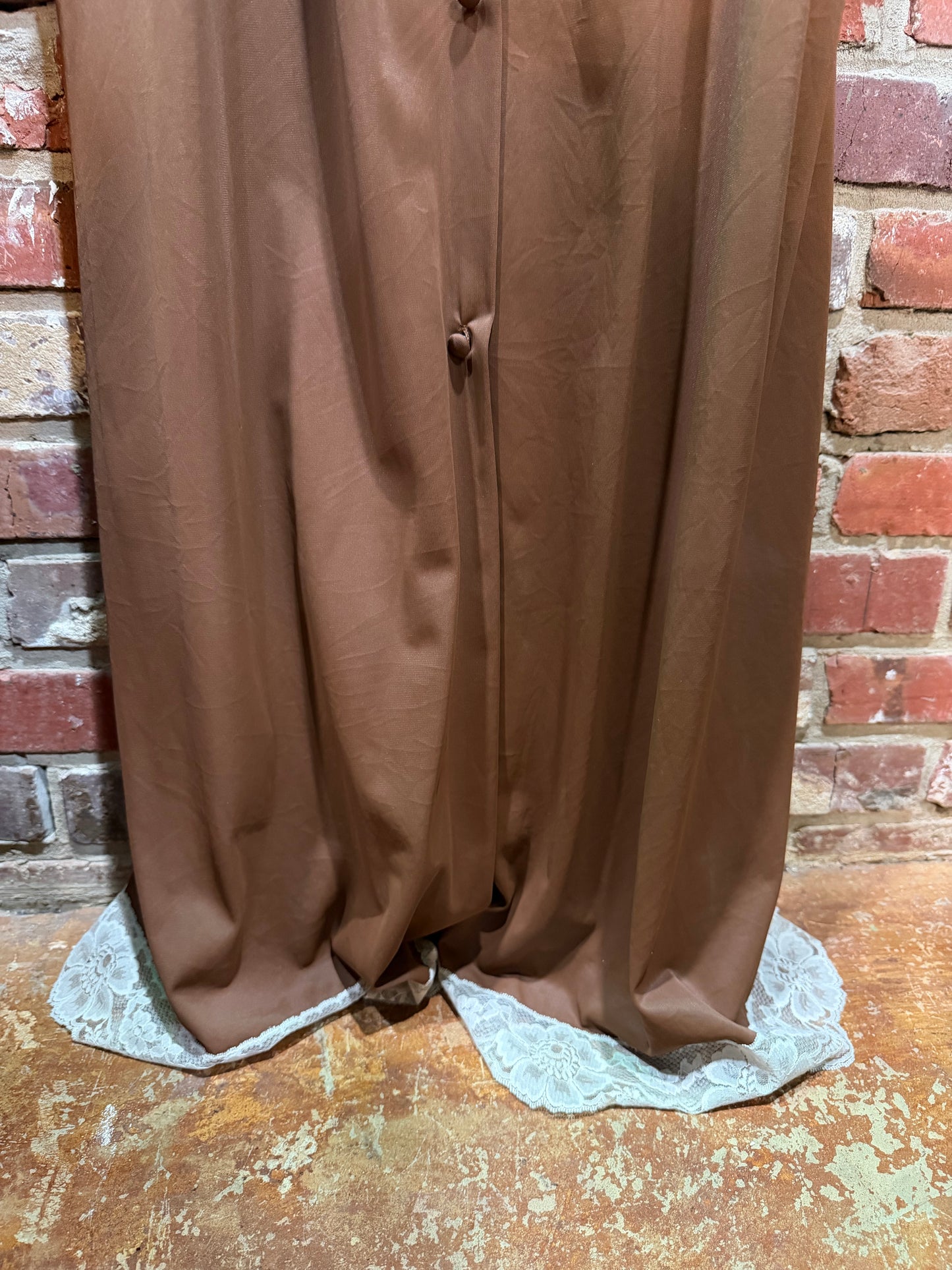 Brown Peignoir Set