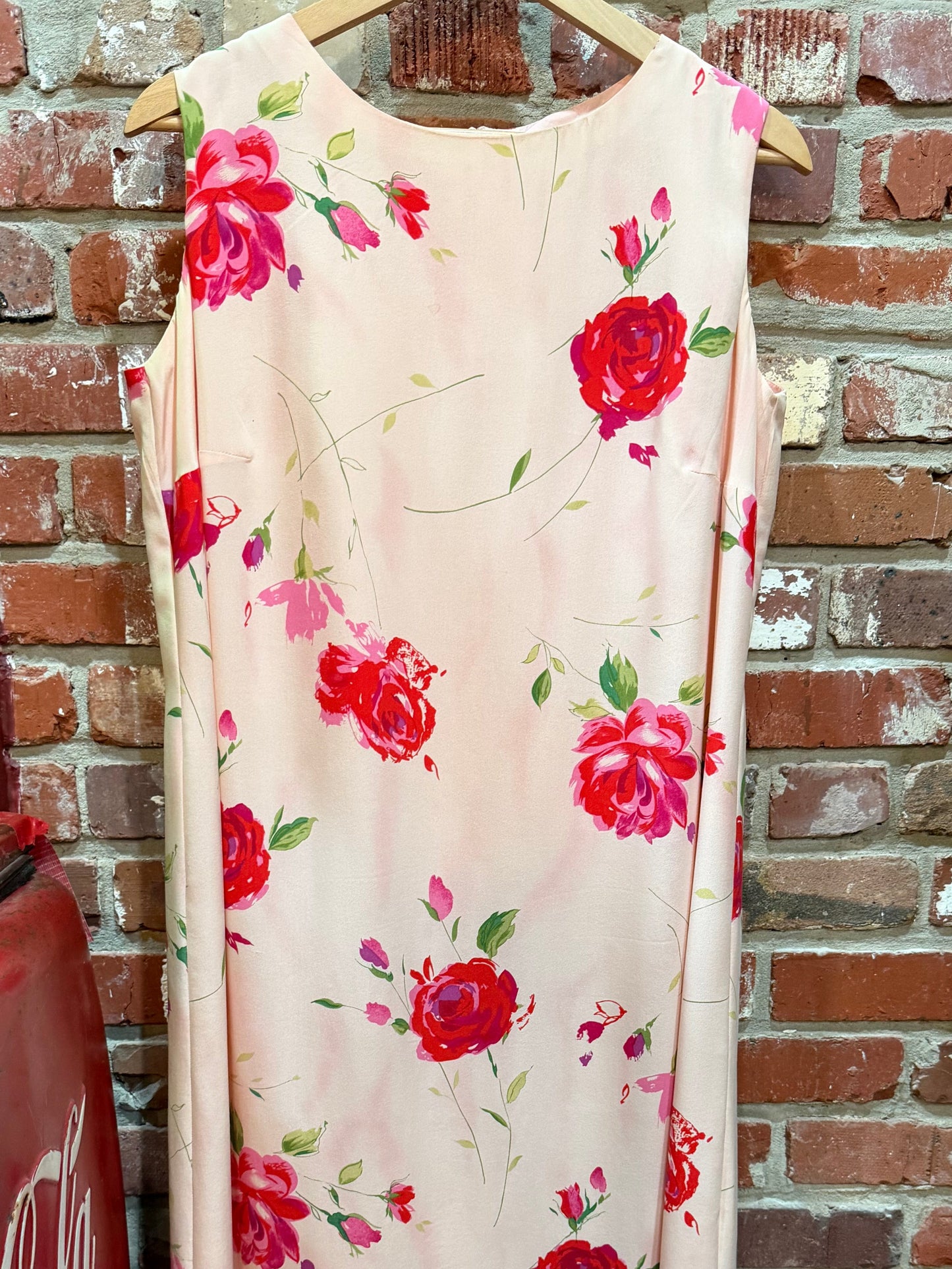 Maggy London Blush Floral Dress