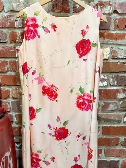 Maggy London Blush Floral Dress
