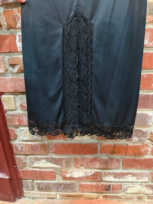 Full Length Black Slip