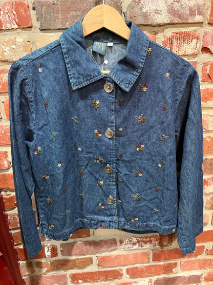 IVY Embroidered Denim Shirt