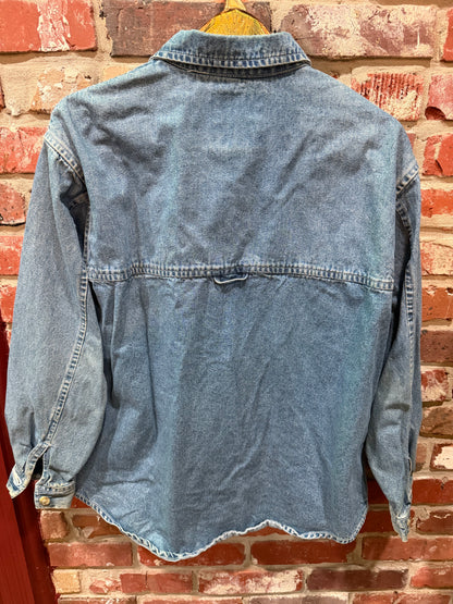 Rafaela Jeans Denim Zip Shirt/Jacket