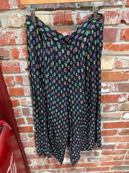 Take 1 Multicolor Geometric Culotte Pants