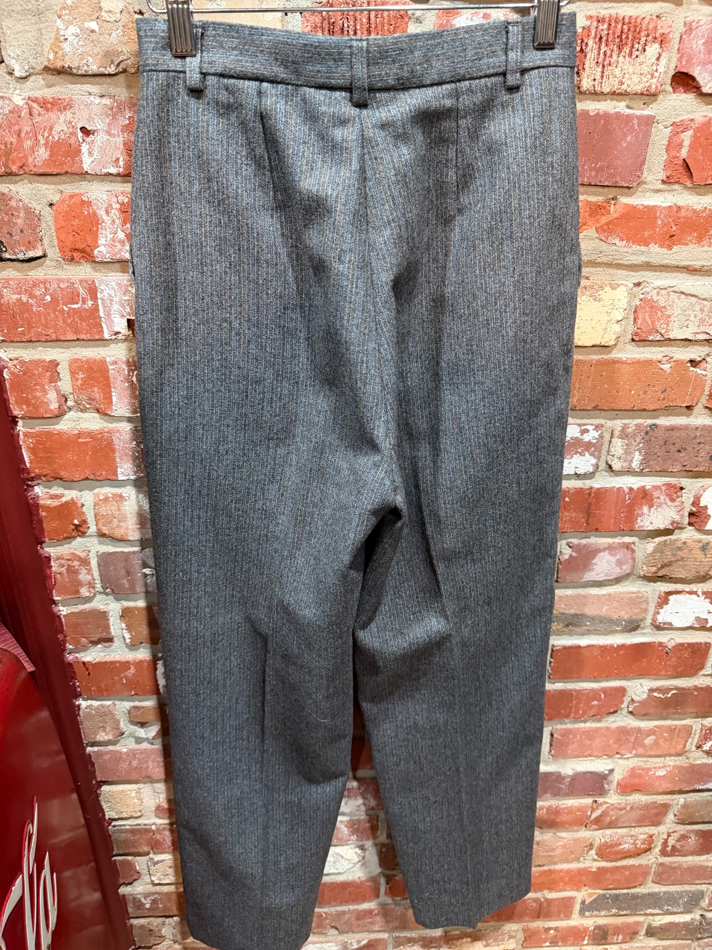 Rafaella Grey Herringbone Pants