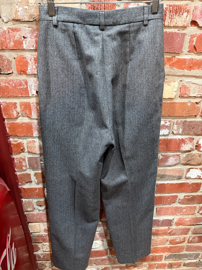 Rafaella Grey Herringbone Pants