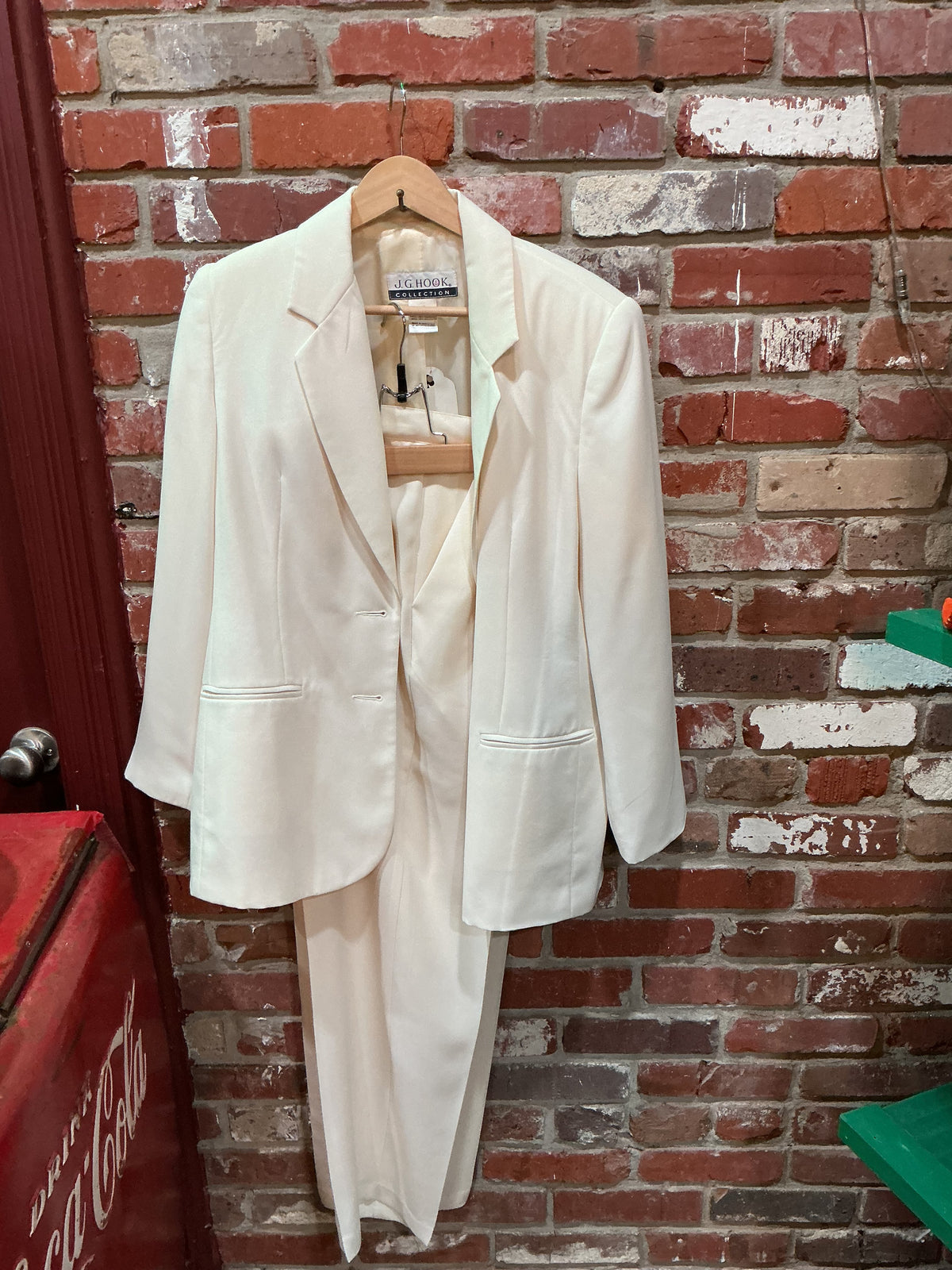 JH Hook Collection White Suit