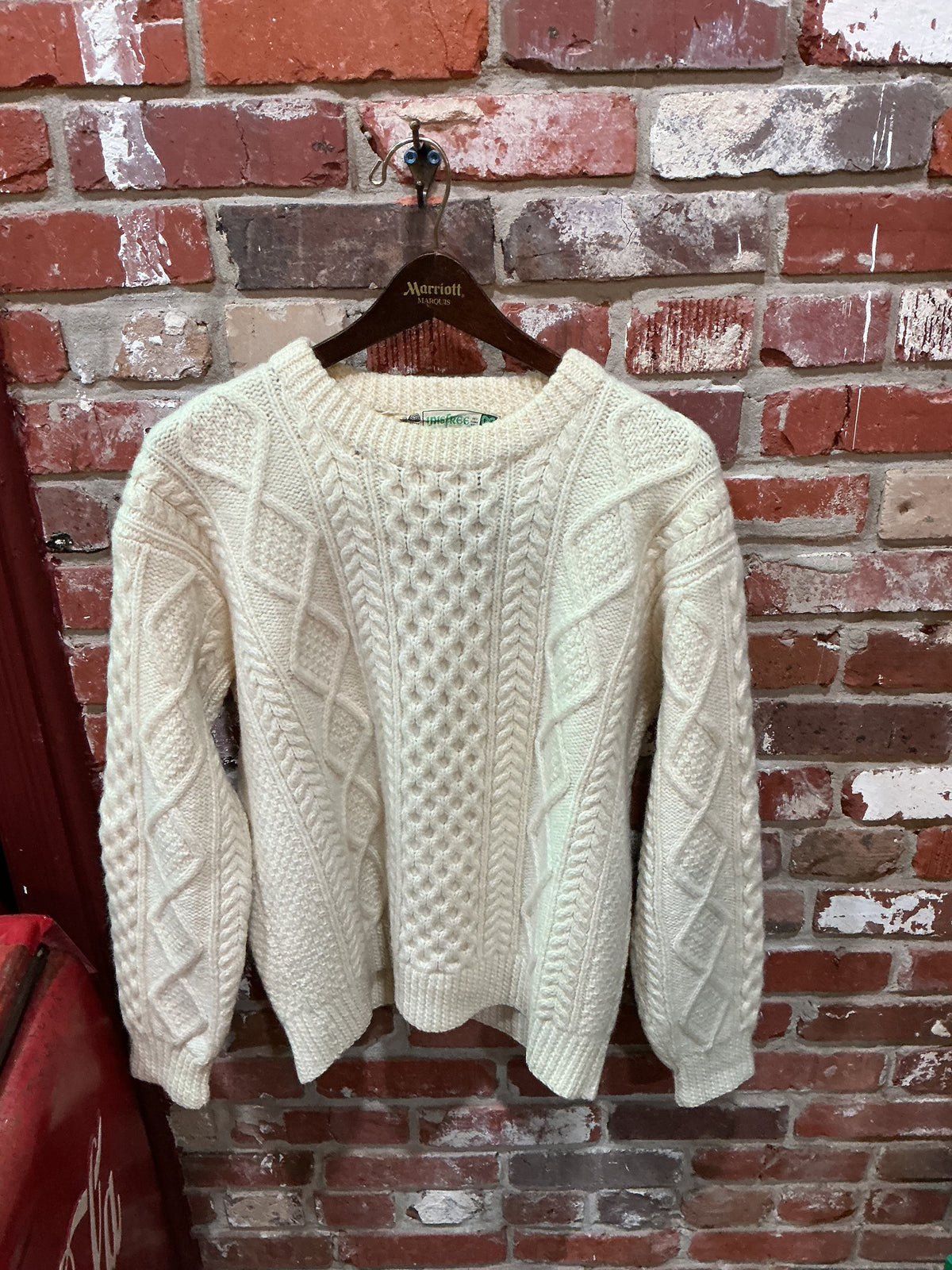 Inisfree Hand-Knit Irish Pure Wool Sweater