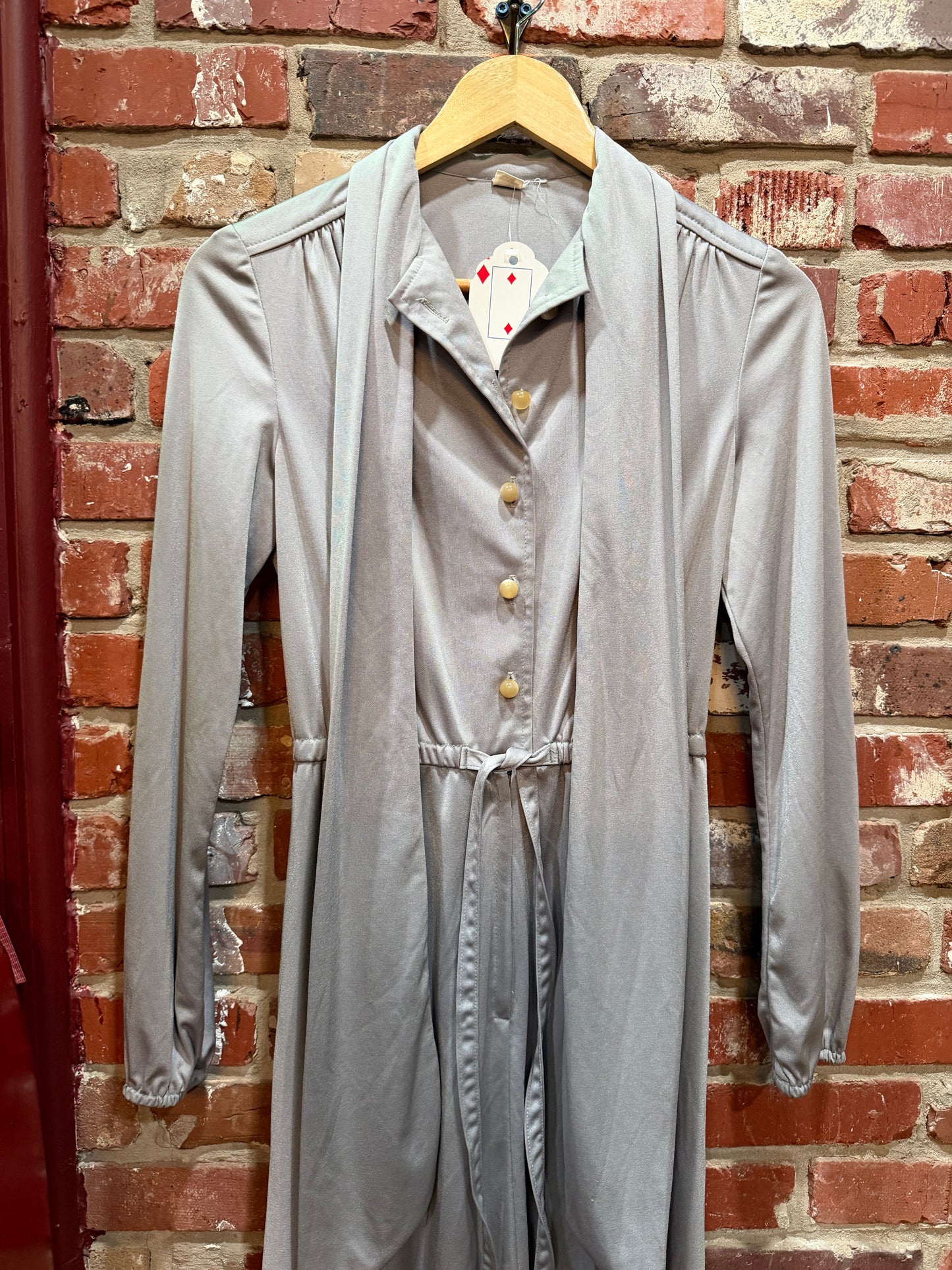70s Silver Dress