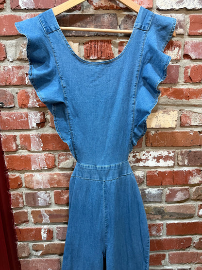 Flutter Sleeve Jumpsuit