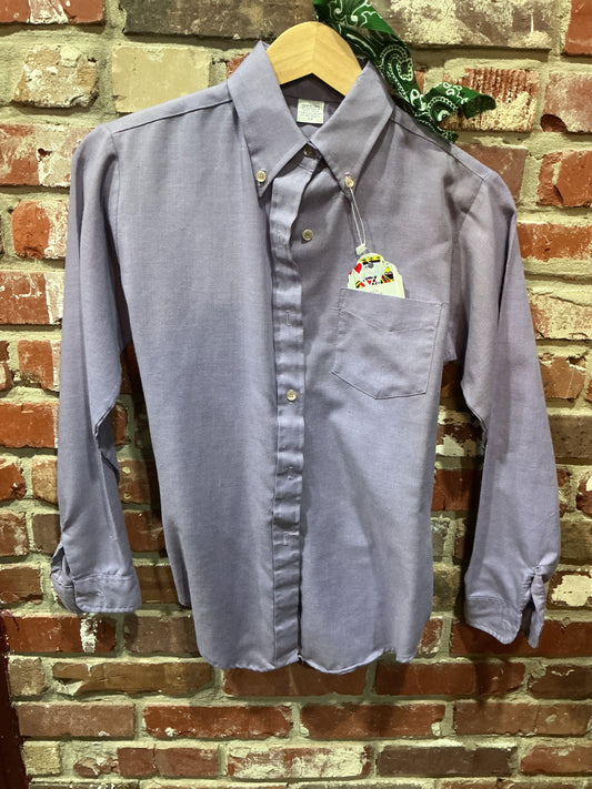 Purple Western Button Down