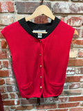 IZOD Club Red Sweater Vest