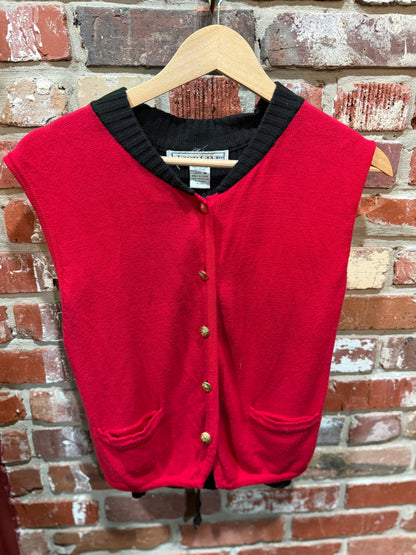 IZOD Club Red Sweater Vest