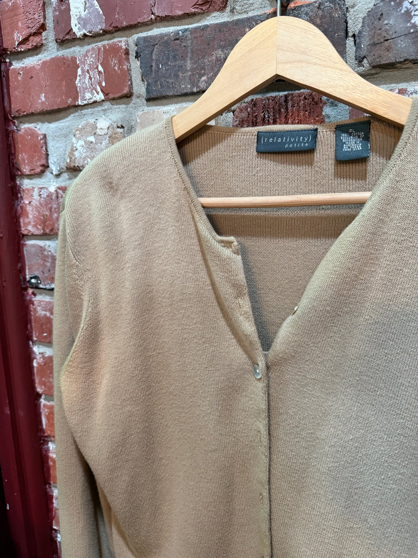 Relativity Petite Cardigan + Shell Set