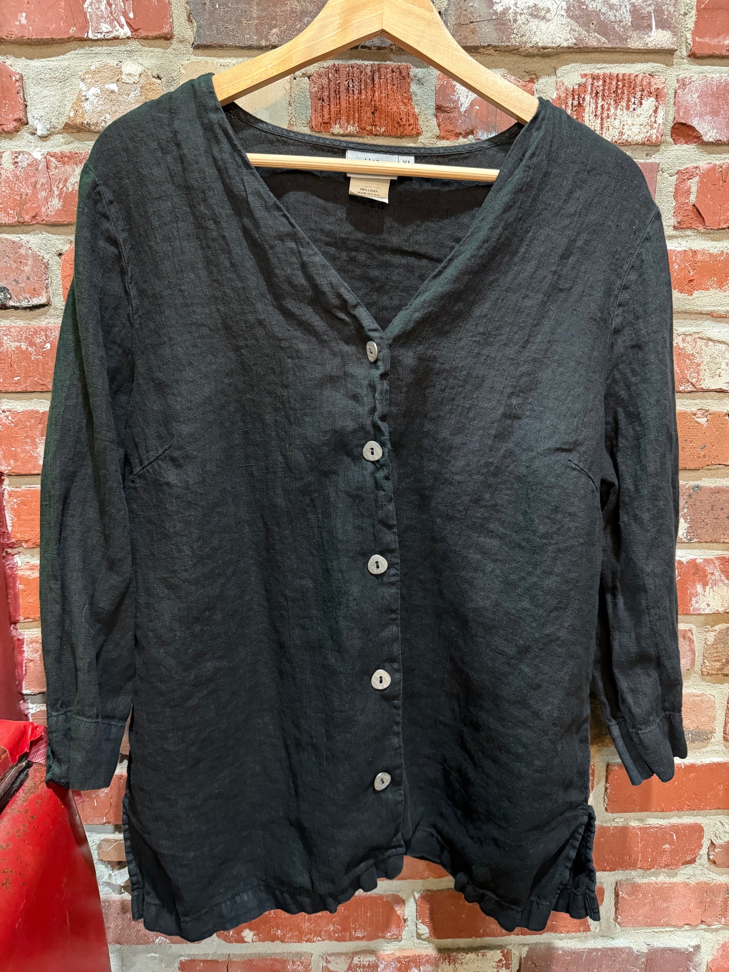 Hot Cotton Linen Blouse