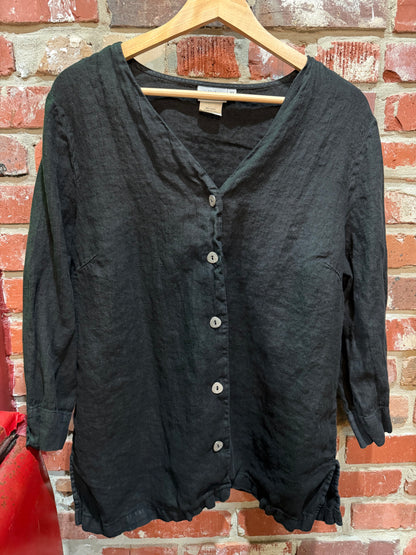 Hot Cotton Linen Blouse