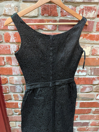 Nadine Black Sequin Dress