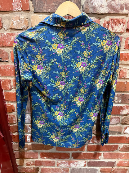 70s-80s U.S Limited Floral Blouse