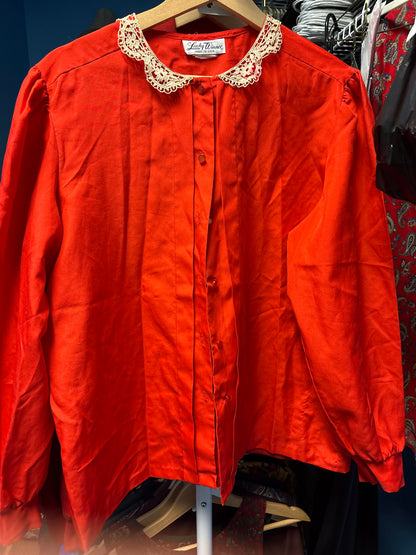 Lucky Winner Red Blouse