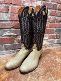 Two-Toned Cream/Black Boots