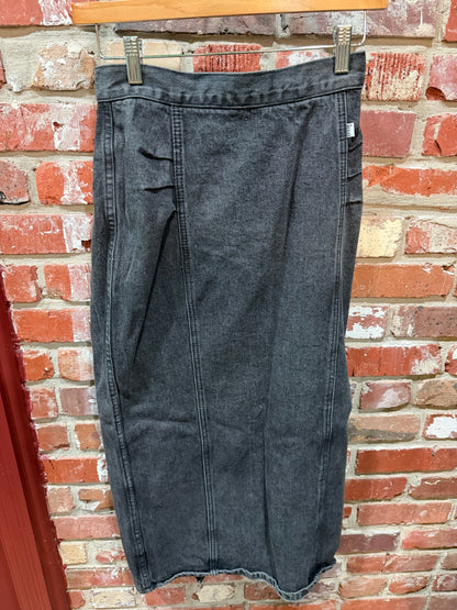 Guess Black Denim Skirt