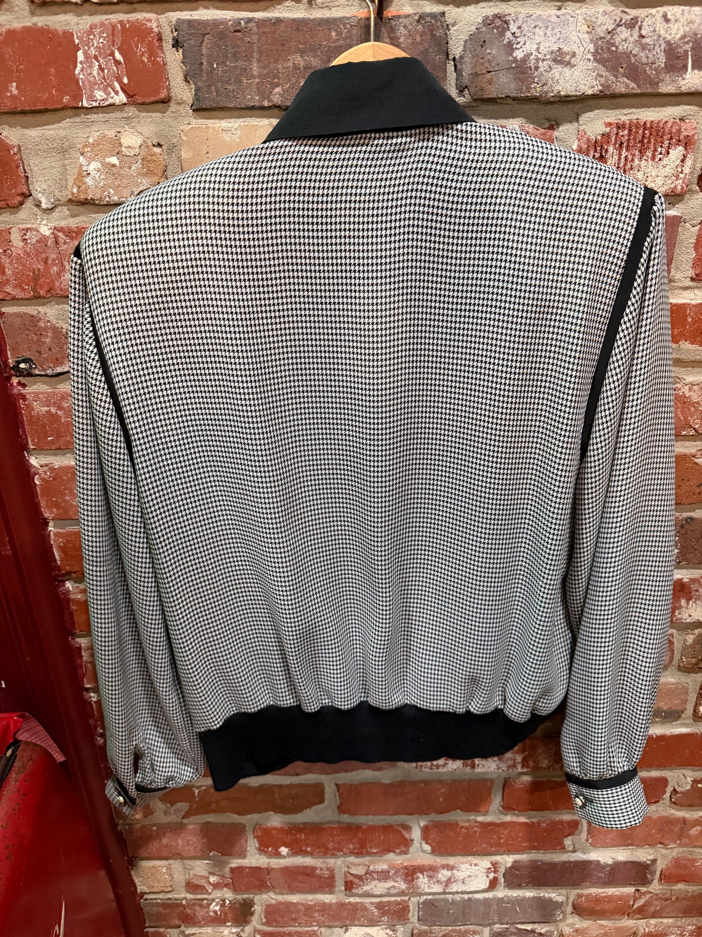 Andrea Gayle Petites Houndstooth Jacket