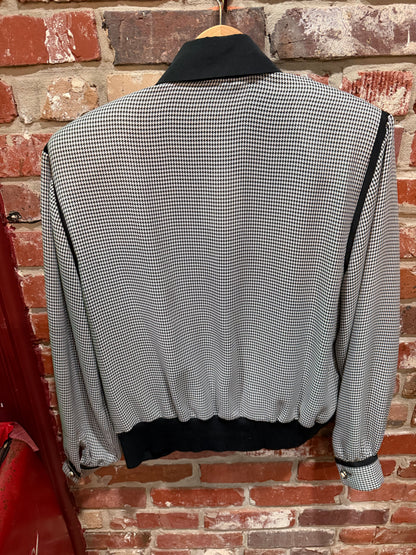 Andrea Gayle Petites Houndstooth Jacket