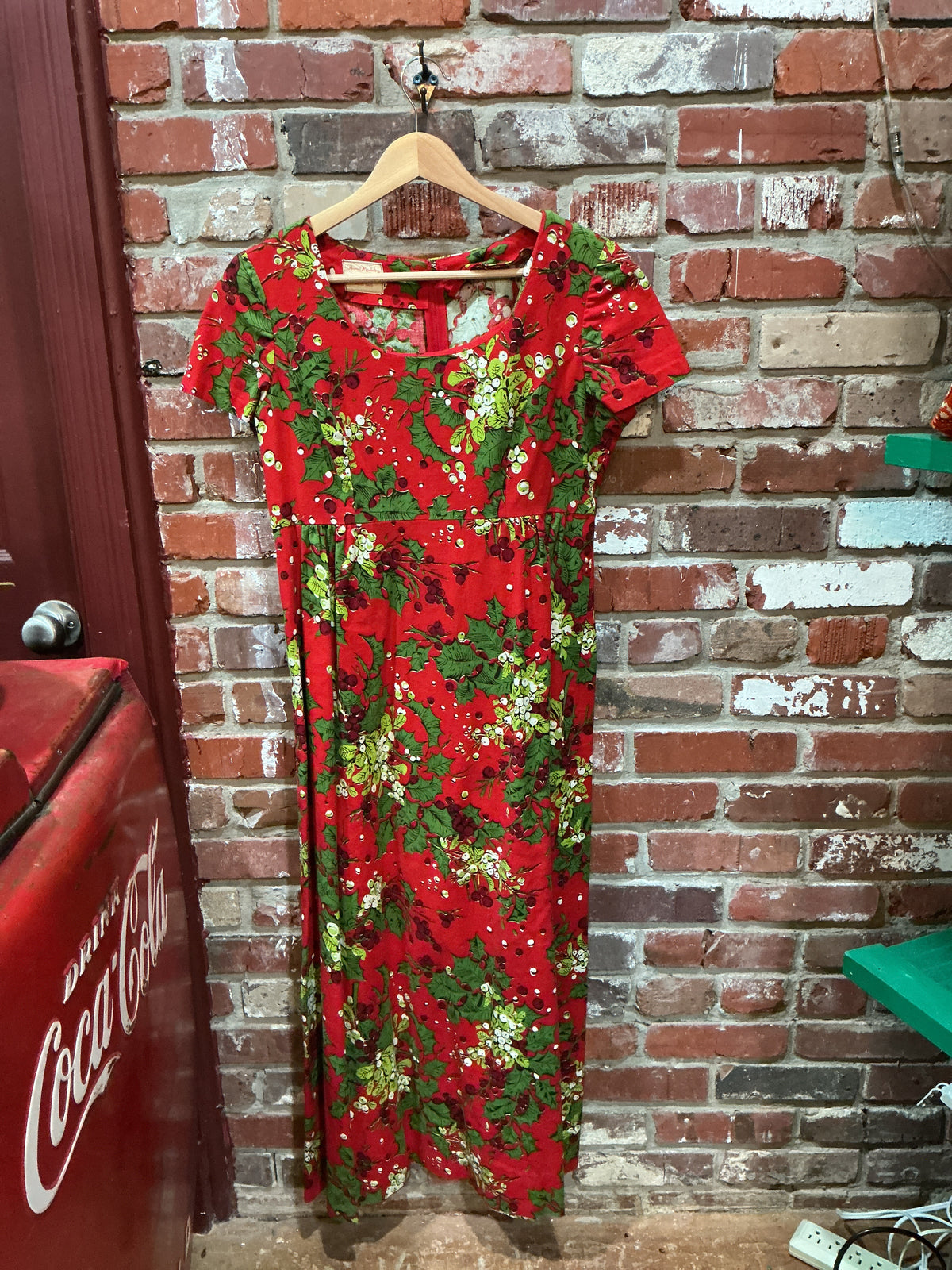 Myrtis Smith Handmade Red Dress