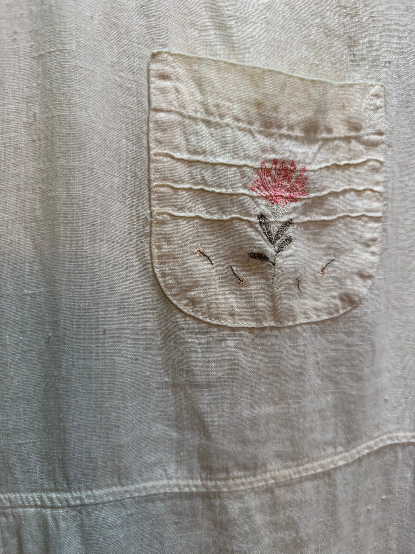 Hot Cotton White Linen Dress