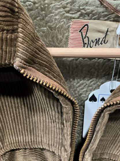 Brown Bond Corduroy/Fleece Jacket