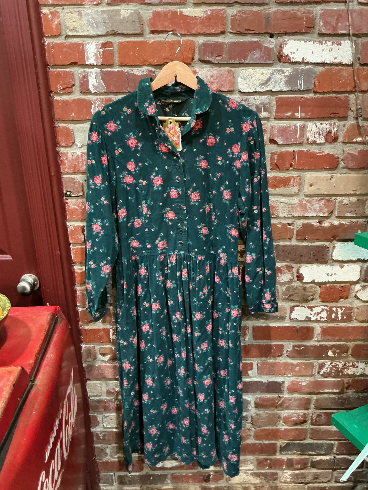 Eddie Bauer Floral Shirtwaist Dress