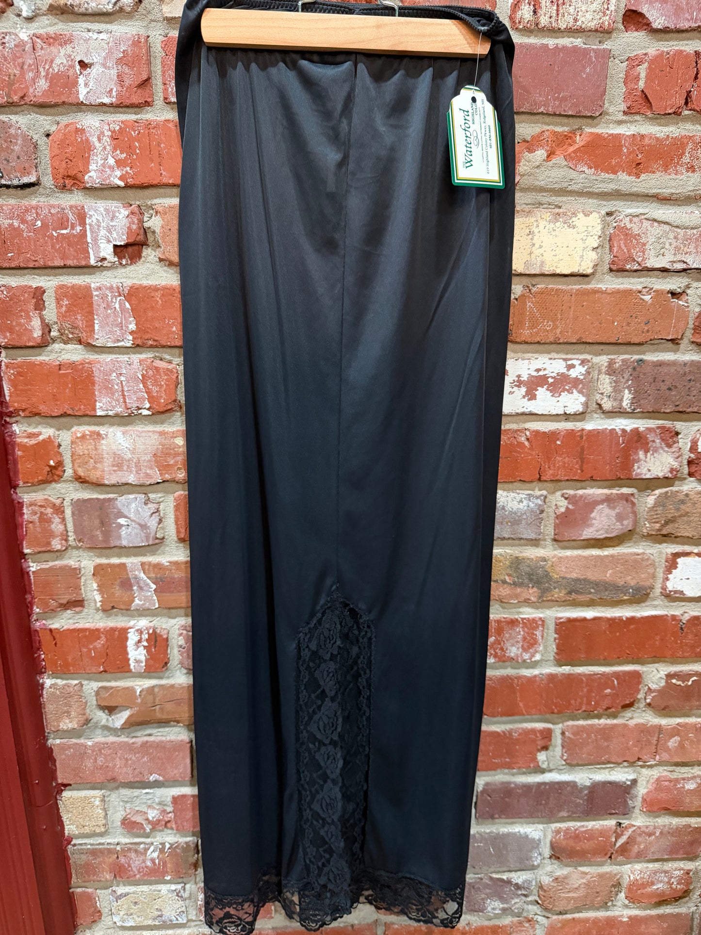 Full Length Black Slip