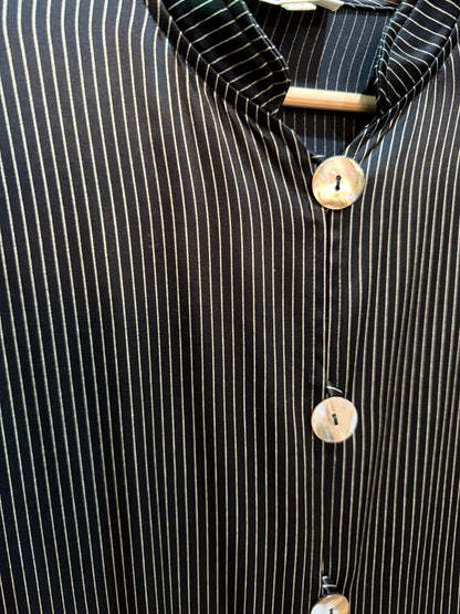 David Dart Black Pinstripe Matching Set