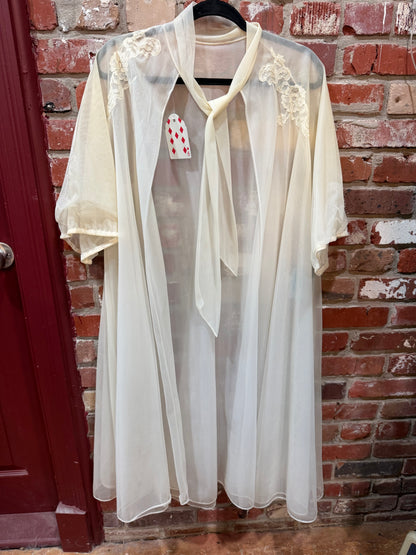 Anne Maid Lingerie Peignoir Set