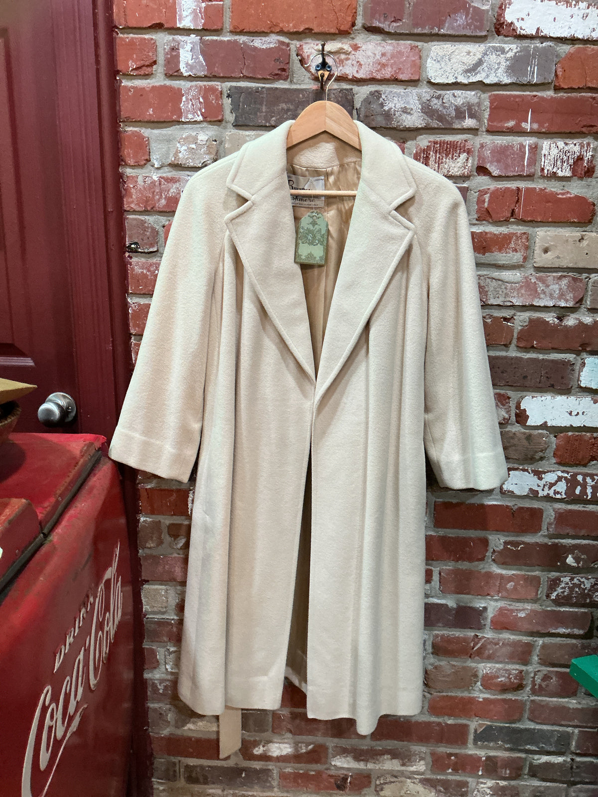 Regency Cashmere Cream Trench