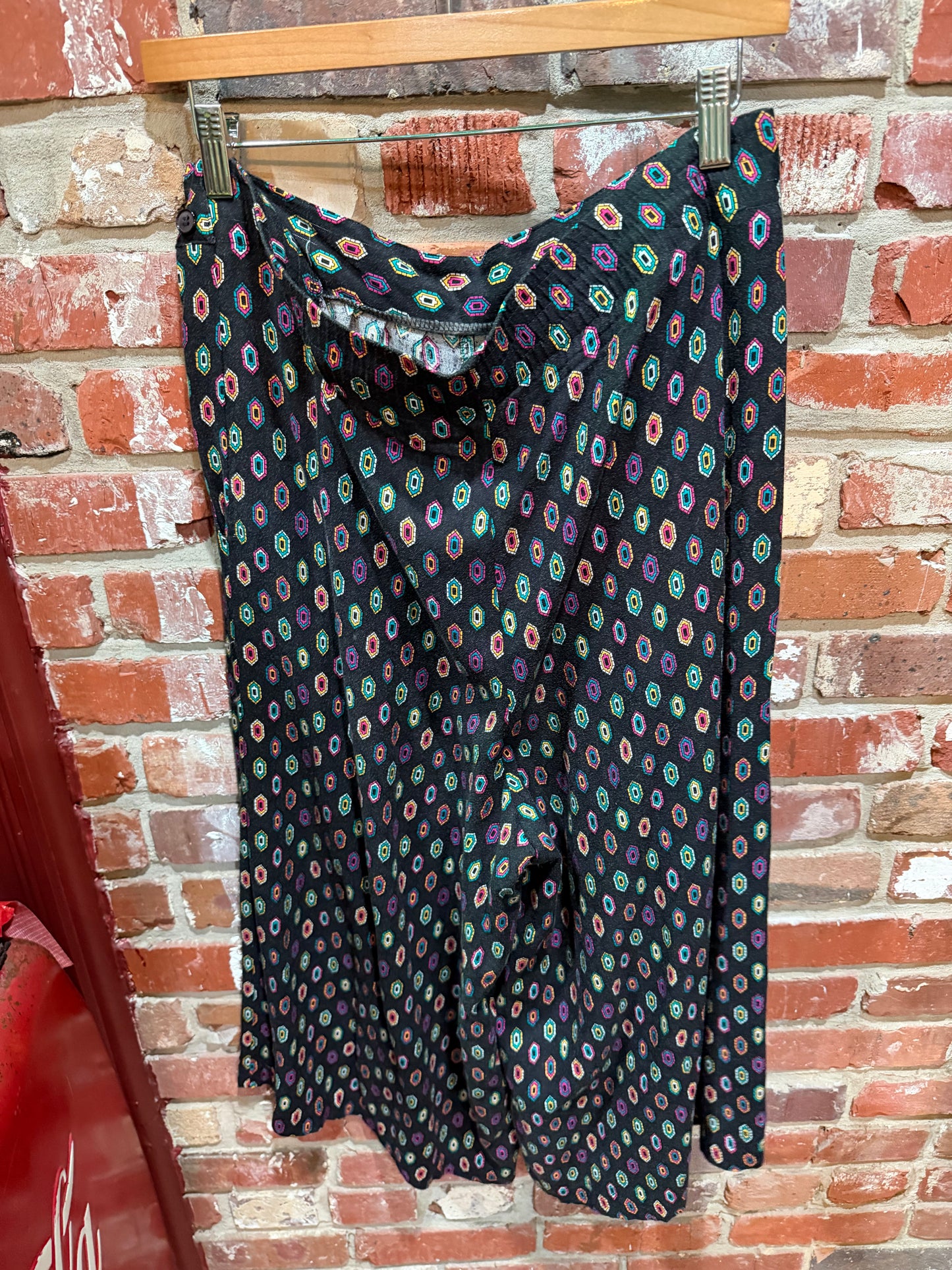 Take 1 Multicolor Geometric Culotte Pants