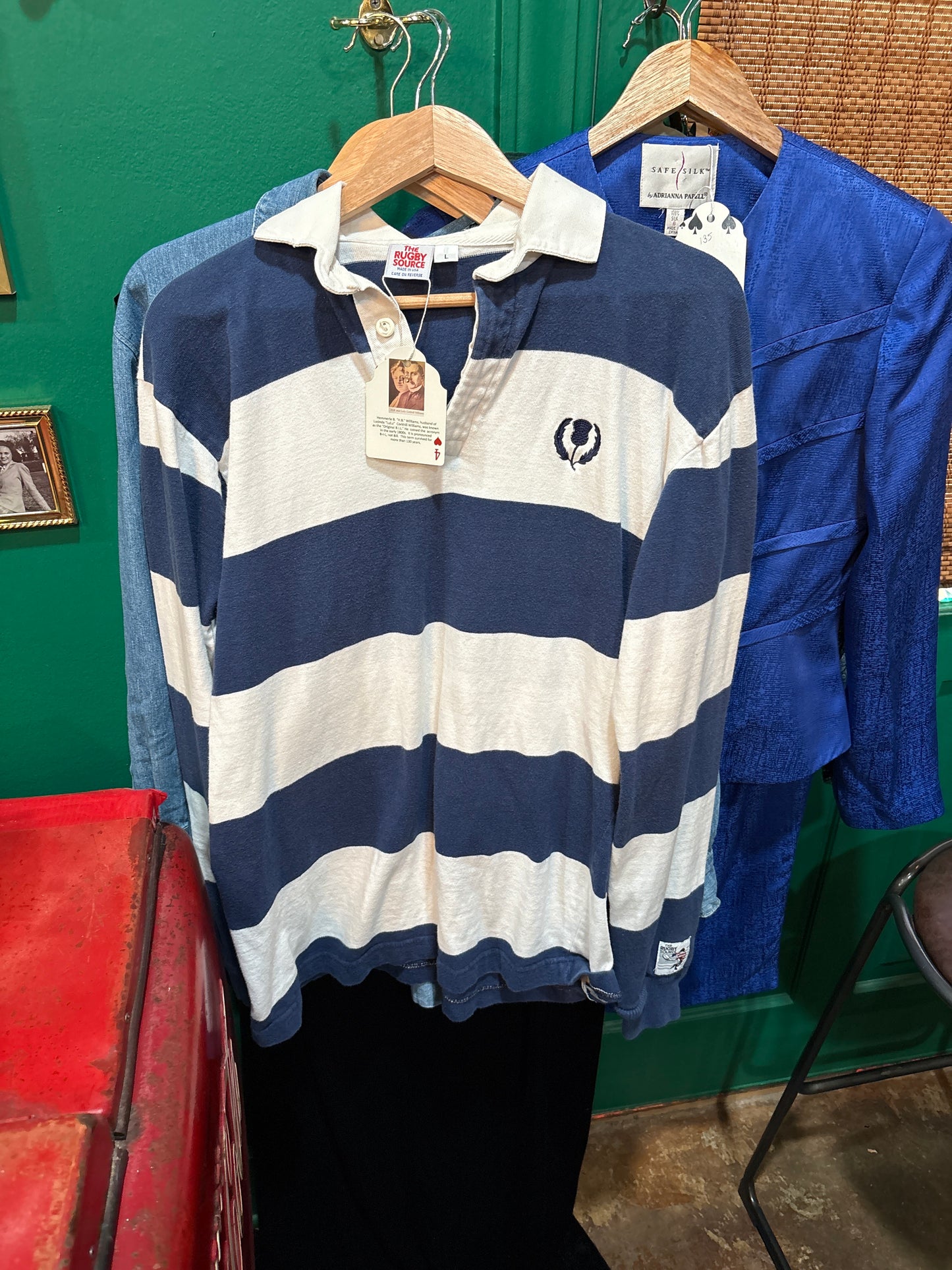 Rugby Source striped Longsleeve