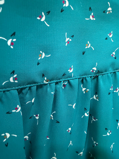 Aston One Teal Blouse