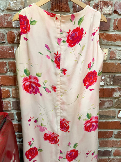 Maggy London Blush Floral Dress