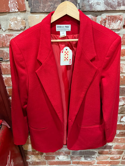 Danielle Paige Red Blazer