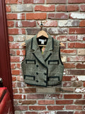 Equator Tweed Plaid Vest