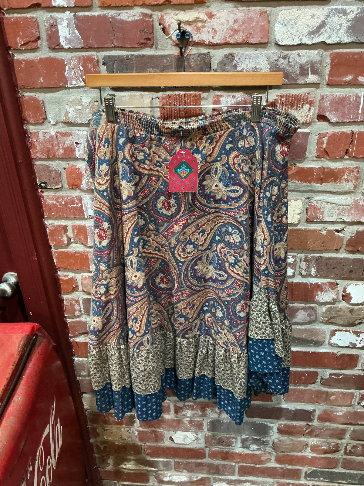 Four Seasons Paisley Skirt