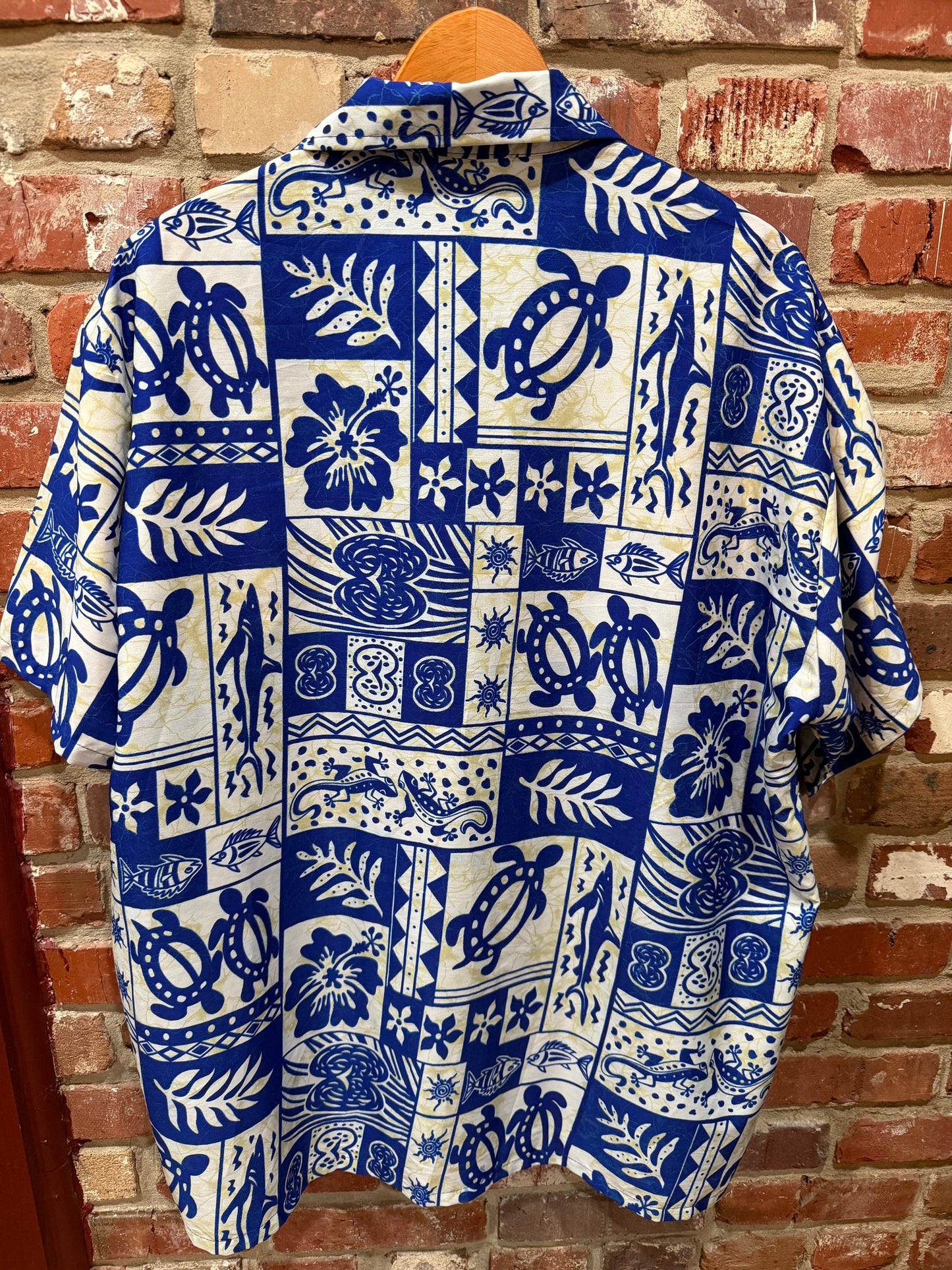 Happy Bay Hawaiian Button Up