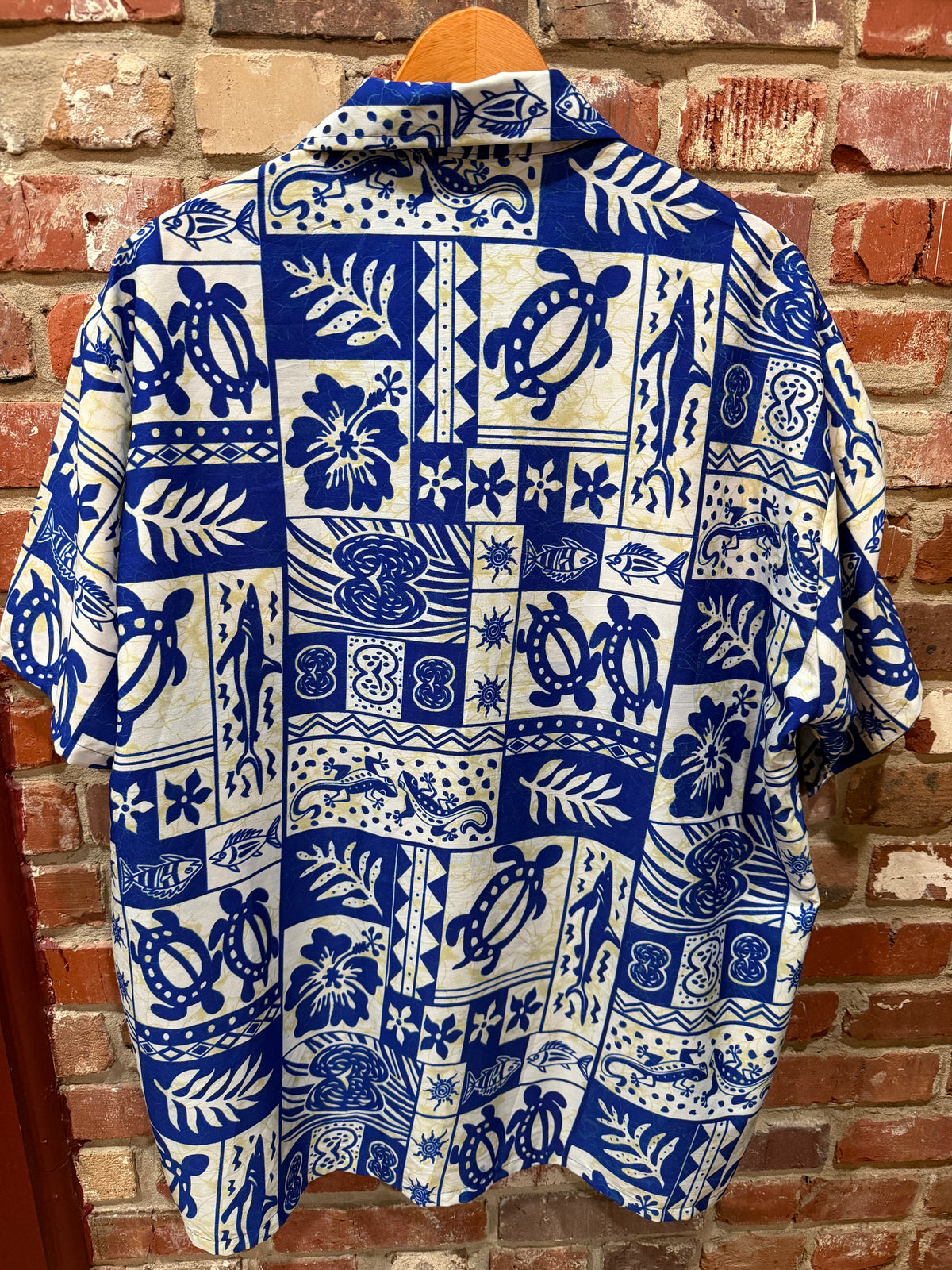Happy Bay Hawaiian Button Up