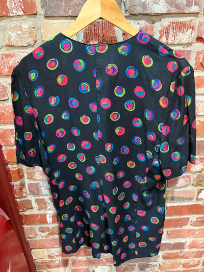 EFNY Graphic Print Blouse