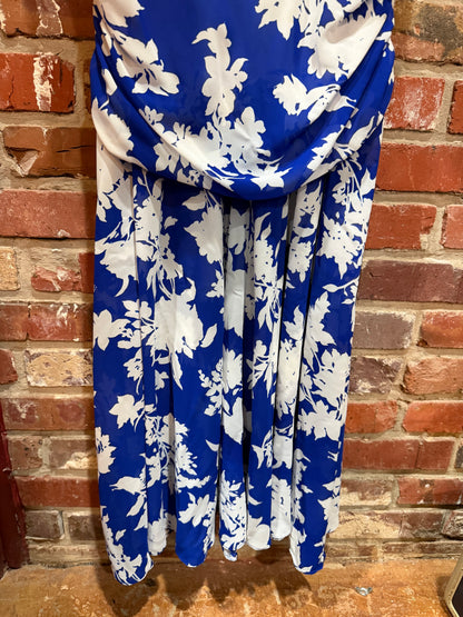 Jordan Ari Blue 80s Dress