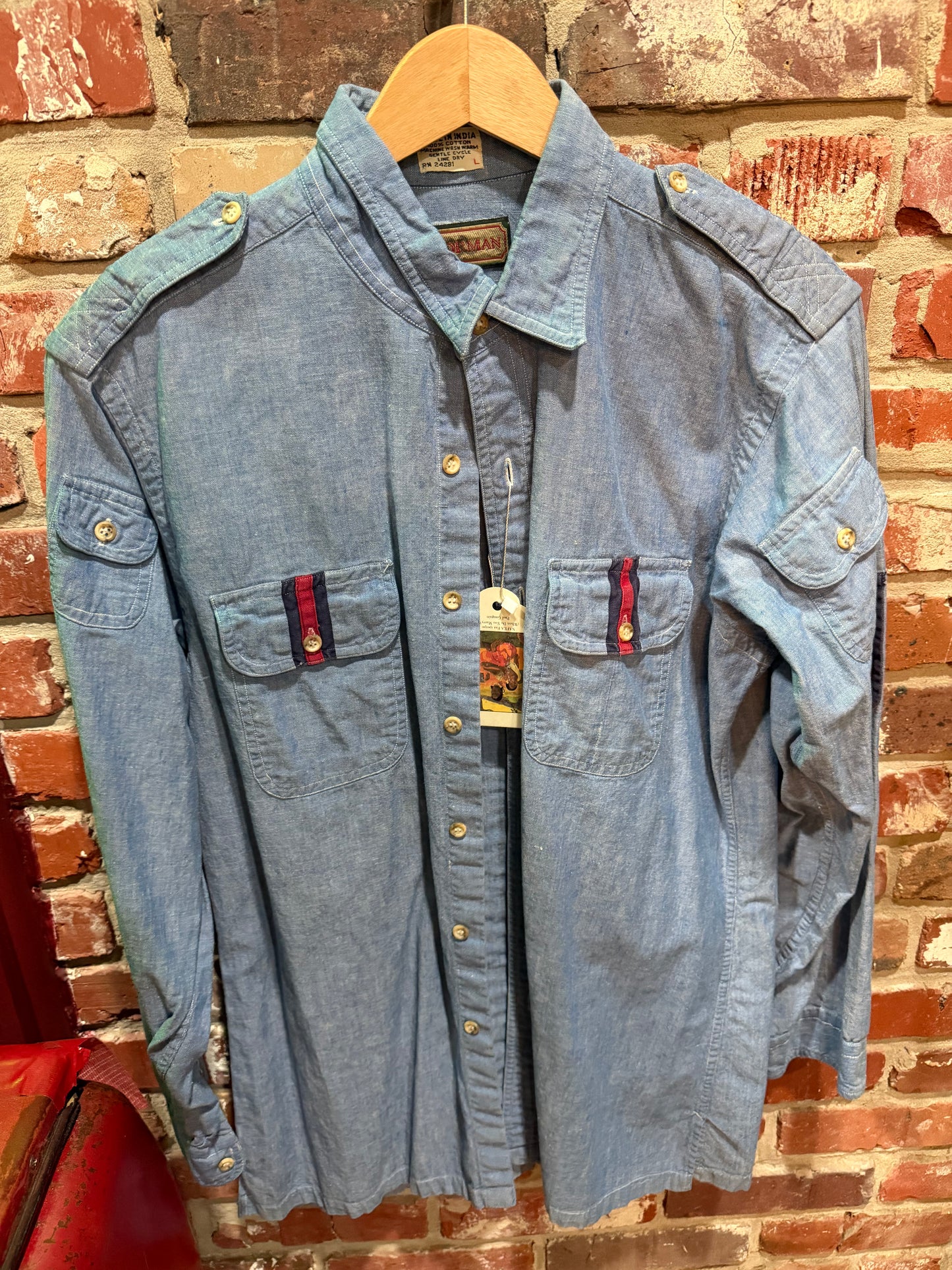 Norman Chambray Button Down