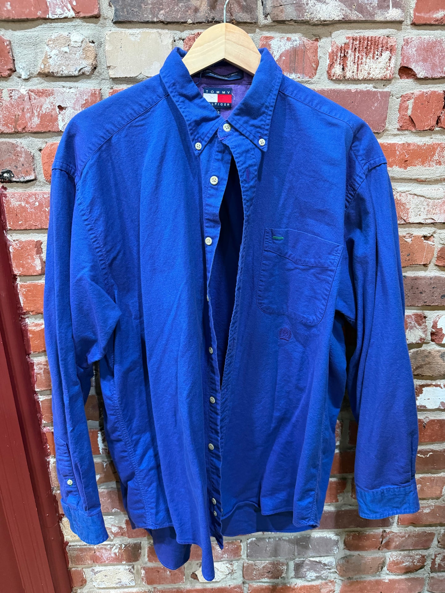 Tommy Hilfiger Blue Button Down