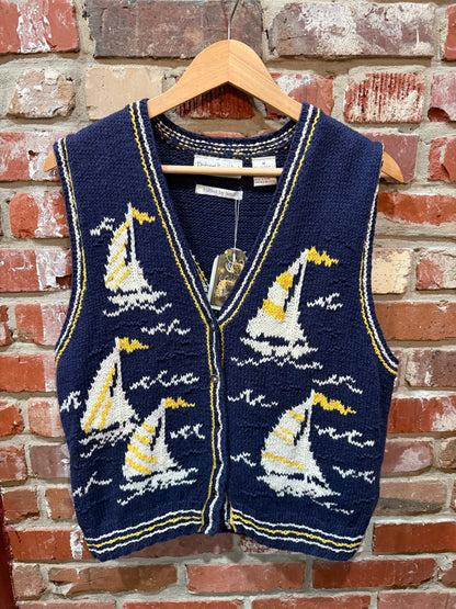 Robert Scott Sailboat Sweater