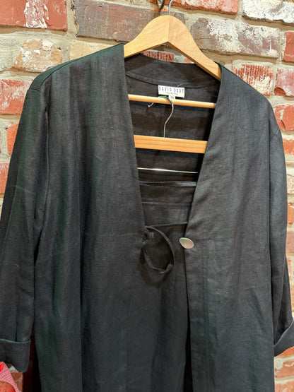 David Dart Black Linen Set