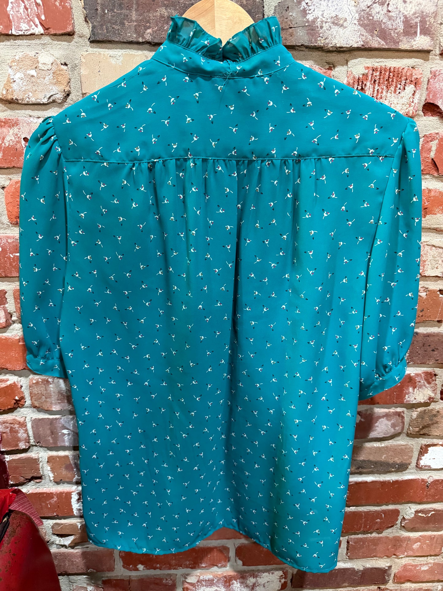 Aston One Teal Blouse